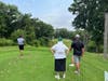 Sister Maryann Dosen looks on as a golfer takes aim in the fan-favorite “Beat the Nun” challenge at the 36th Annual Kennedy Golf Outing. The friendly competition raised additional funds—and plenty of smiles—for St. Coletta’s of Illinois.