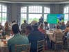 Kennedy Golf Outing Committee Chairman Bill Rybak welcomes golfers to the 36th Annual Kennedy Golf Outing.