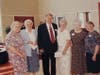 Then-Executive Director Wayne Kottmeyer stands with Sisters Ann Ferschl, Valerie Sepenski, Ann Lawrence Kolbeck, Doris Pehowski and Coletta Dunn at the 2001 dedication of St. Coletta’s Crossing Drive Campus. 