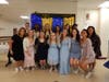 Andrew High School volunteers gather for a group photo with student council advisors Barb Sopiarz and Tracy Sukalo, celebrating a day of teamwork, leadership and making prom extra special for Kennedy School students.