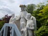 The Blessed Mother statue is adorned with a crown of flowers following St. Coletta’s annual May Crowning celebration, a cherished tradition honoring faith, hope and devotion.
