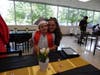 A heartfelt moment following the Kennedy School commencement ceremony as Culinary Arts Instructor Amy Quinn shares a celebratory hug with a graduate — a touching reminder of the encouragement, support and connections that make graduation day so special.
