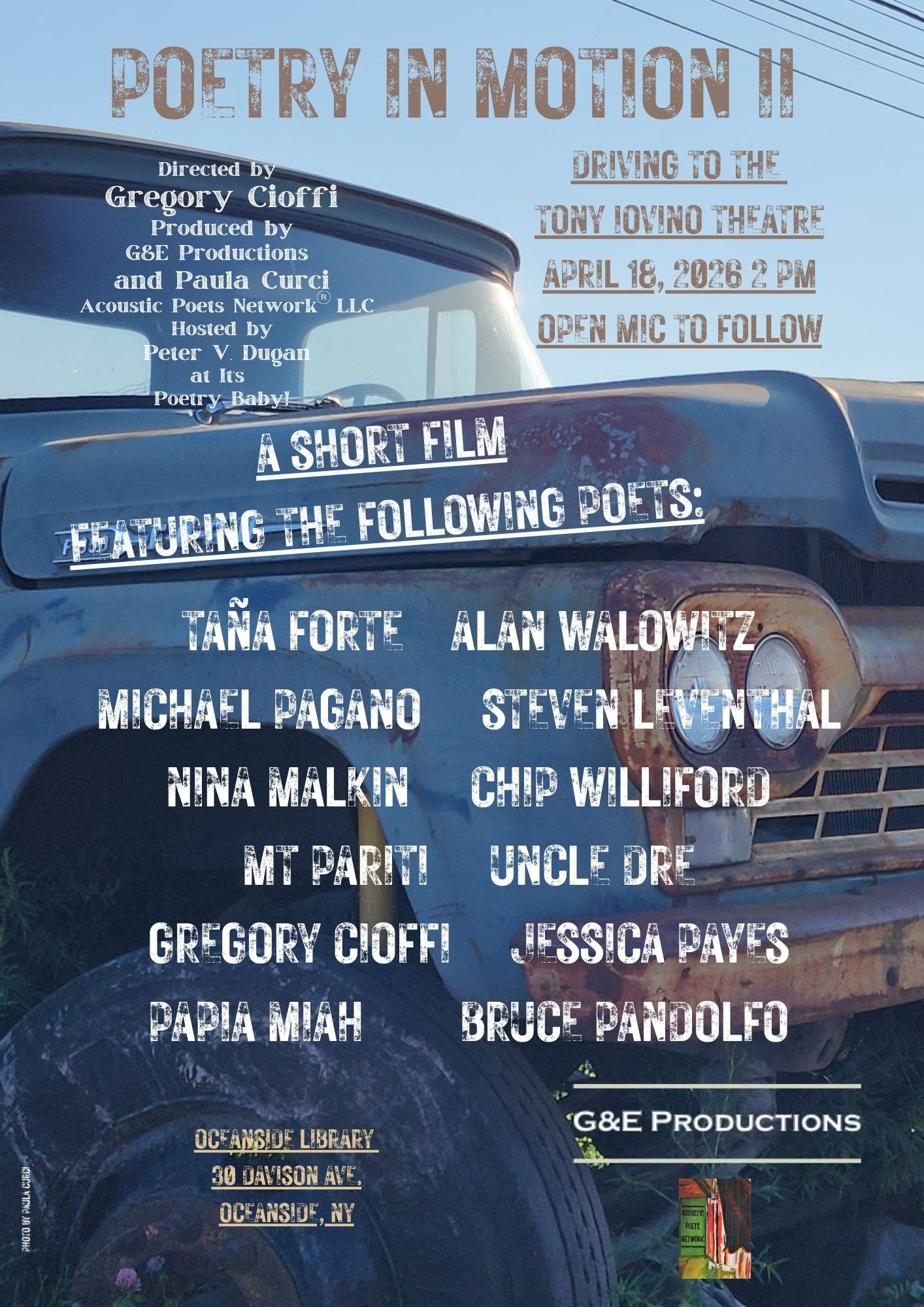 Poetry In Motion Poetry Film