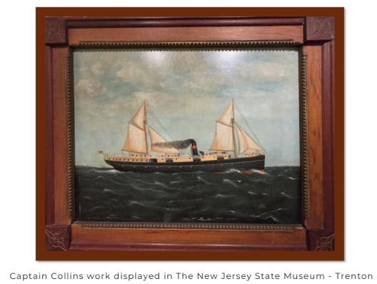 R. M. Collins; Captain, Postmaster, Artist; Barnegat Historical Society Speaker Series