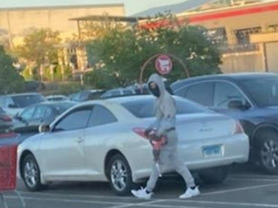 Milford police are asking for the public's help in identifying this suspect wanted in connection with a catalytic converter theft and altercation with a witness at a Target parking lot earlier this week.