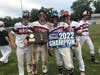 The Fairfield Warde High School Mustangs are the 2022 CIAC Class LL baseball champions after defeating Southington High 7-5 Saturday in Middletown.