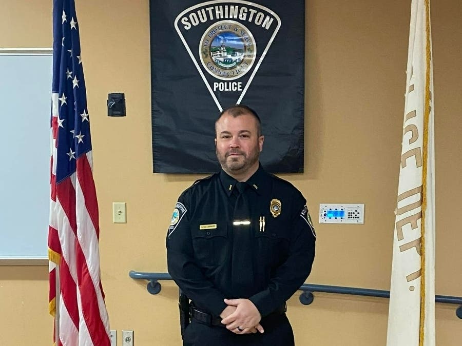 The Southington Police Department this week announced the promotion of Brian Leppard to lieutenant.