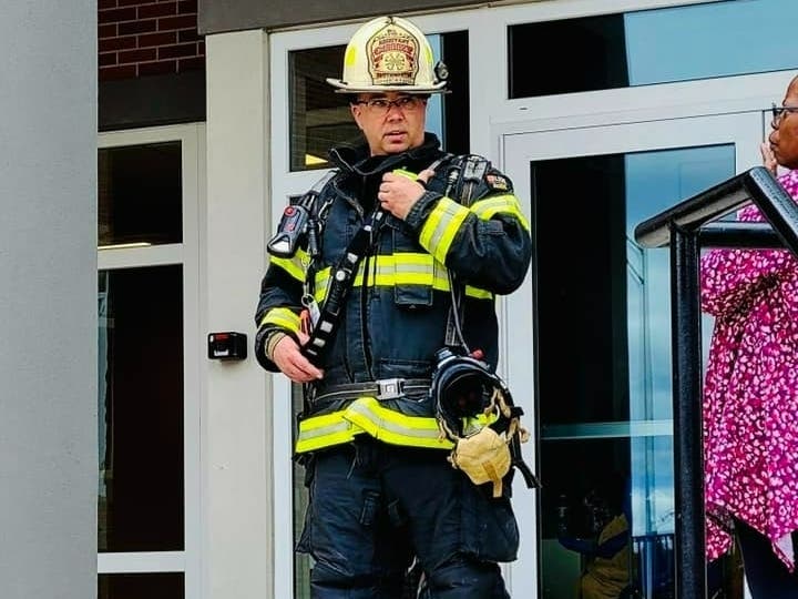 The Southington Fire Department has announced that its assistant chief, Eric Heath, above, is the new interim fire chief.