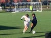Ellington, in purple, and Weston battled it out for the Class M title at Trinity Health Stadium in Hartford Saturday afternoon.
