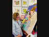 West Hartford artist Mary Smeallie's work is the subject of a special exhibit at the Noah Webster House through Dec. 31.