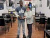 New Britain restaurateur Devione Tanksley of 'My Wife Didn’t Cook' receives his 2022 Community Foundation of Greater New Britain 'Champions Award' earlier this month.