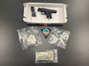 Miquel Narvaez, 31, of Waterbury, was charged by Southington police after they said Friday he backed into a police cruiser during a traffic stop and fled the scene Thursday afternoon. This is what police said they found in Narvaez's posession.