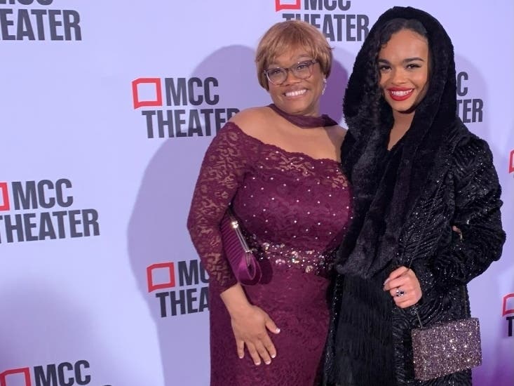 American School for the Deaf Reading Specialist Melodie Courtney of Norwich, left, and her daughter Lorna Courtney, right, will be at the Tony Awards Sunday night, with Lorna Courtney nominated for American theater's highest honor.
