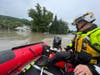 A colleague of Southington Fire Department Lt. Daniel Cohen operates a rescue boat this week in Vermont as a team of specially trained Connecticut responders are aiding that state's rescue and recovery from flooding up north. Comen took this picture.