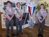 From left are Jack Pavlakis, Daniel Hamilton and Conor Mussa at their recent ceremony establishing them as Eagle Scouts.