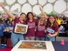 'The Misfits' represented the United States at the 2023 World Jigsaw Puzzling Championships. Included on the team was Farmington resident Elizabeth "EB" Caron, second from left. Also on the squad were: Karen Kavett, Sarah Schuler and Michaela Keener.
