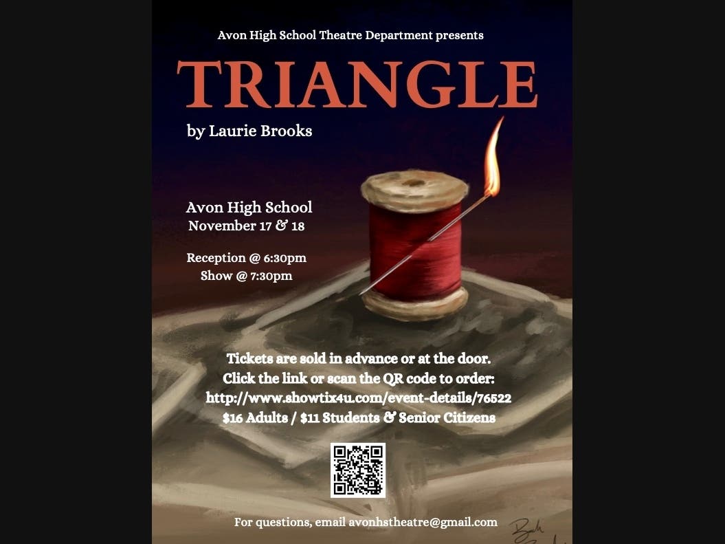 AHS' theater department will present 'Triangle on its auditorium stage on Friday, Nov. 17, and Saturday, Nov. 18, at 7:30 p.m.