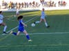 Suffield High School goes on the attack in Saturday's CIAC Class M girls soccer title game against Bacon Academy of Colchester.