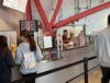 Fairfield University's Leo D. Mahoney Arena boasts three well-stocked and well-staffed concession areas throughout the gym, so food and drink are fast and accessible ... without missing much action.