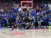 The final horn sounds as the Bunnell Bulldogs of Stratford win the CIAC Division III state title in boys basketball Saturday afternoon at the Mohegan Sun arena in Uncasville.