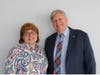 Southington residents Paula A. Knight, left, and Wyland Dale Clift, right, were recently elected to the Main Street Community Foundation Board of Directors. 