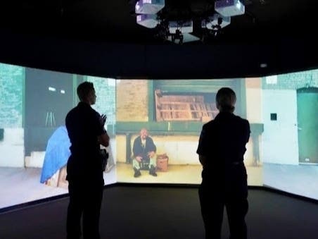 The high-tech training tool recently acquired by the West Hartford Police Department is no game. It is a virtual reality-like training simulator that puts officers through a variety of situations they may see on the beat.