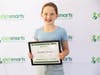 West Hartford first-grader Elizabeth Johnson recently won first place in a statewide art project contest aimed at promoting energy efficiency.