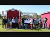 DePaolo MIddle School in Southington recently was awarded a check to help it build a chicken coop for an agricultural education program at the school.