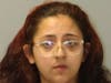 Aryana Pereira, 20, of East Hartford, was charged in connection with a racing incident on Route 9 in Newington Wednesday morning.