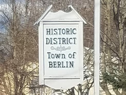 The Berlin Historical Society reports some flood damage from last month's heavy rain at its museum, but no artifacts have been lost.