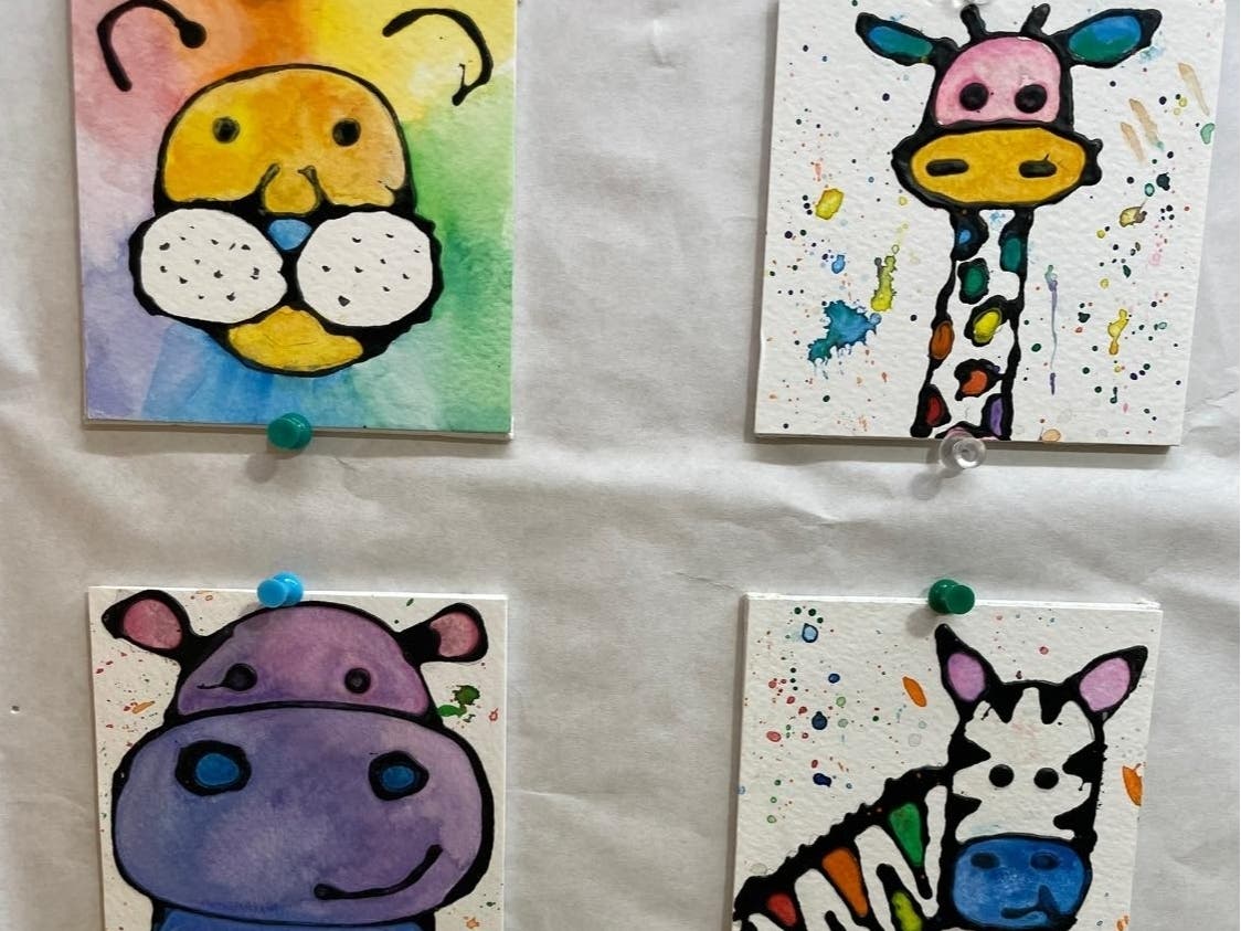 The Canton Public Library's 'Tiny Art Show' over the summer is now producing purchasing opportunities to benefit the library's teen group.