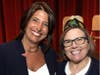 State Sen. Lisa Seminara, R-Avon, left, and American Legion Tomalonis-Hall Post 84 Senior Vice Commander Rose Vigdal at last week's special wartime service medal ceremony in Simsbury.