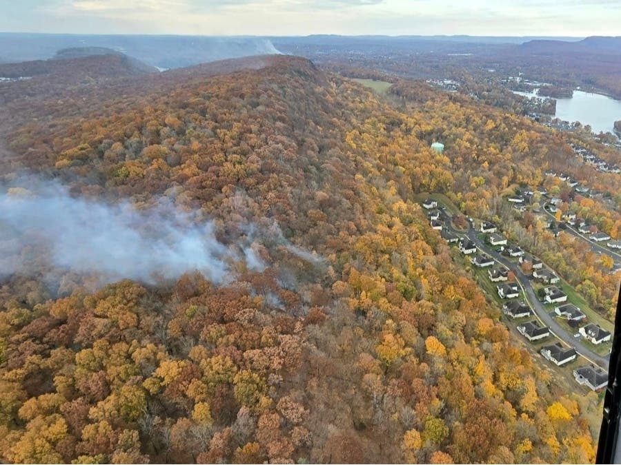 The 'Hawthorne Fire' on Lamentation Mountain isn't out, but firefighters have reported significant progress in the battle, which is now in its third week.