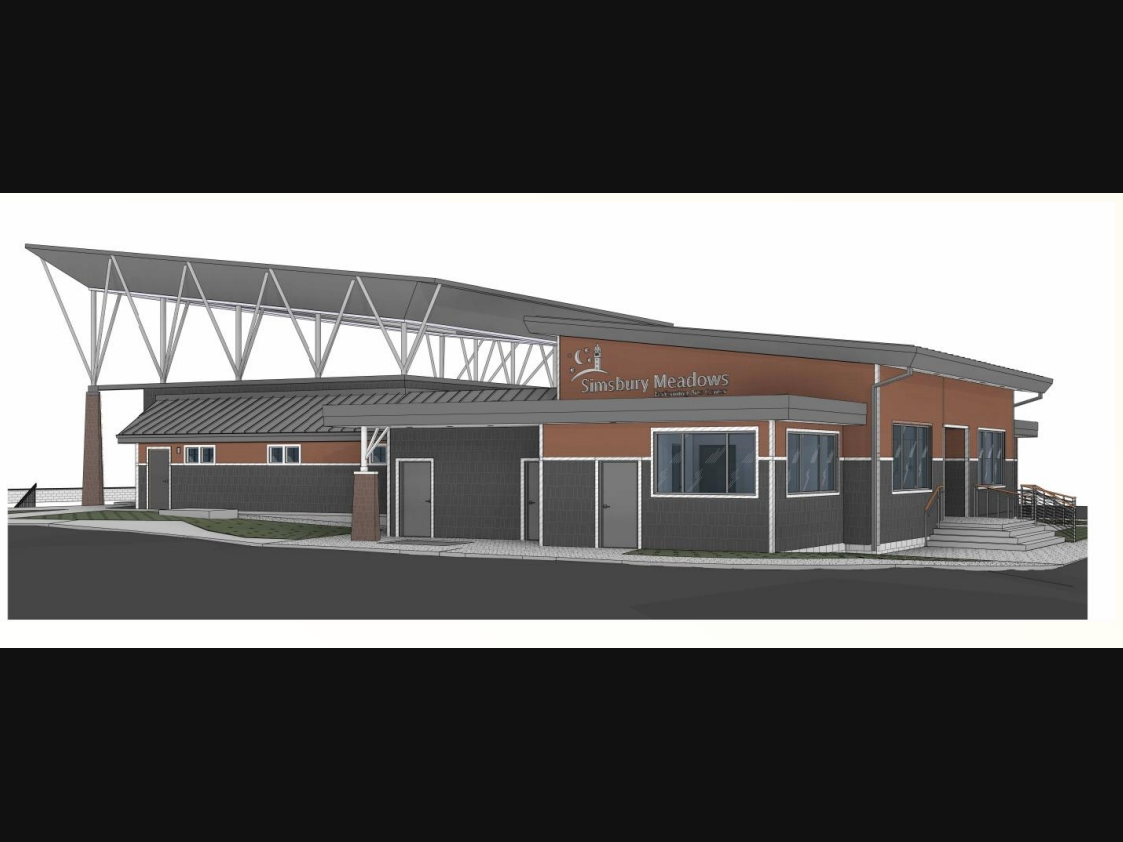 Simsbury voters weighed in Saturday on a supplemental appropriation for the ongoing Simsbury  Meadows Performing Arts Center band shell addition.