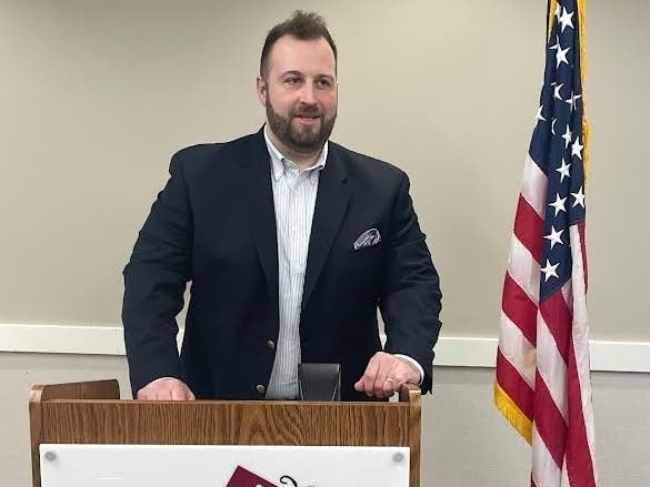 Canton Republican Andrew Ziemba Friday announced his candidacy for the 8th Connecticut Senate District seat.