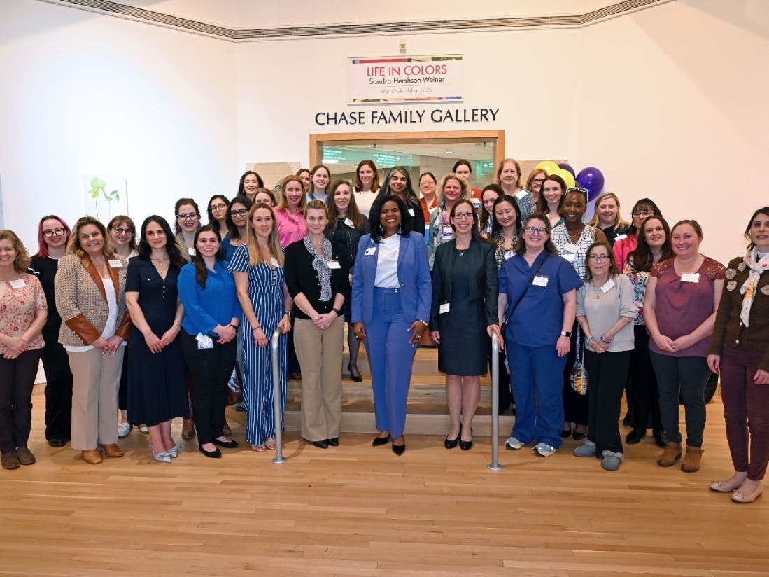 Hartford-based Saint Francis Hospital hosted about 50 female doctors at a special event in West Hartford to commemorate National Women Physicians Day.