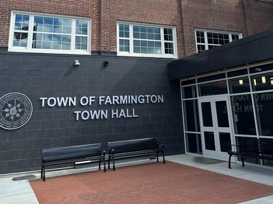 The Town of Farmington, later this week, will officially dedicate the new Farmington Town Hall site with a ribbon-cutting ceremony and tours of the new facility, which is now the old Farmington High School, 1928 building.