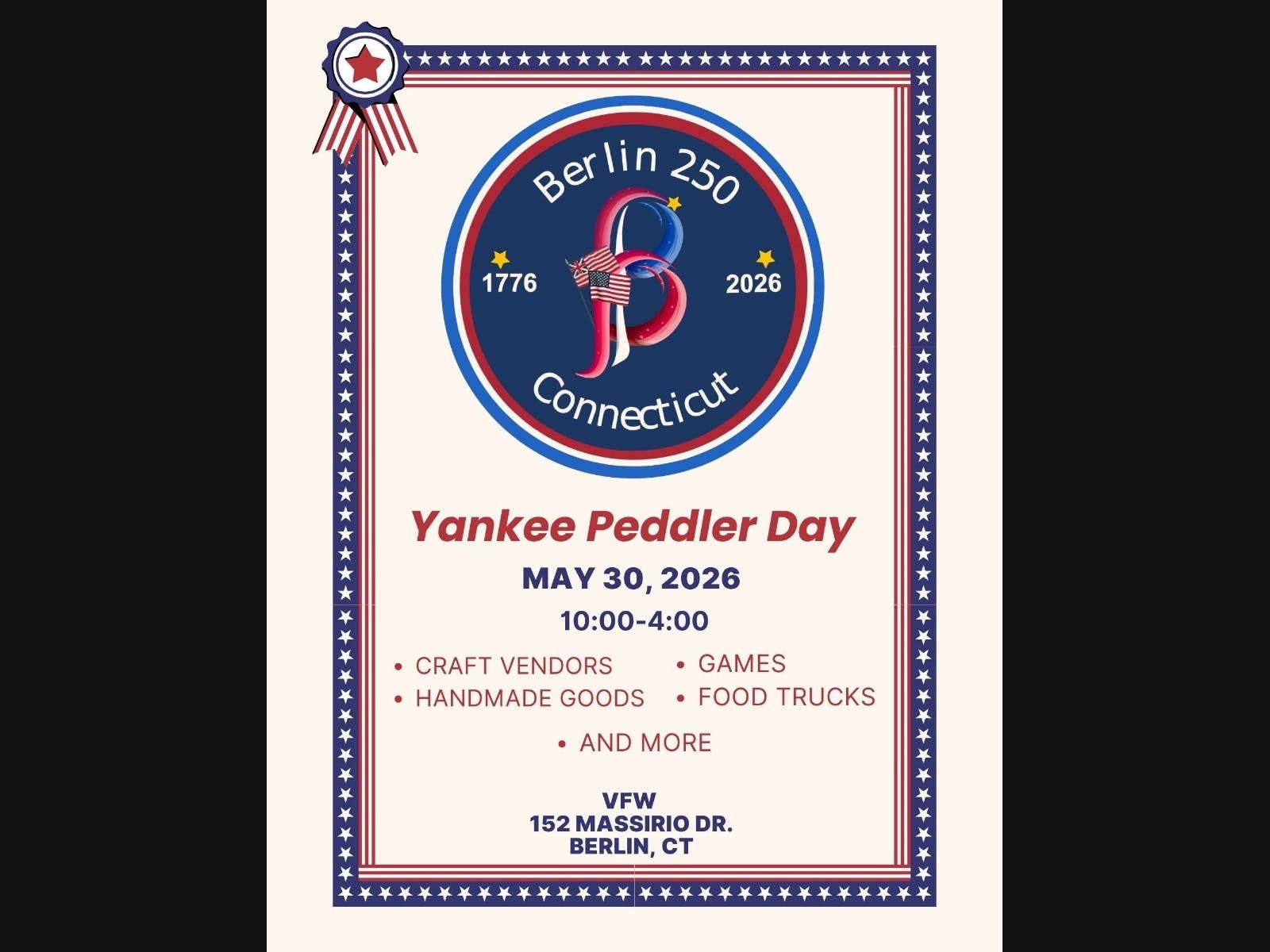 Berlin has revived 'Yankee Peddler Day,' a once-iconic festival from the 1970s and 1980s, this weekend in celebration of the ongoing America 250 events.