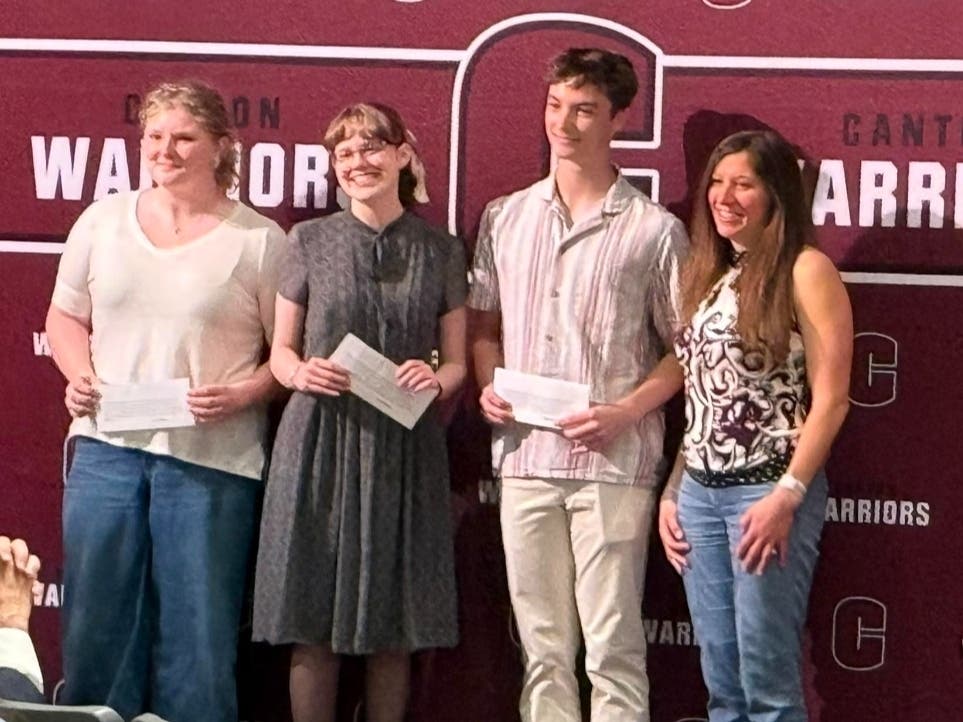 Canton Friends for the Arts announced on Friday that Patrick Davis, Alexis Moreland, and Lilyen Steinmann were selected as the recipients of its 2026 scholarships.