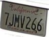Newington police are asking for the public's help identifying the driver of a vehicle that allegedly struck a police cruiser twice while fleeing an attempted traffic stop Tuesday. Above: The license plate, which police said doesn't match the car.