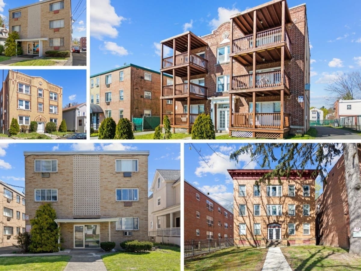 A 167-unit apartment portfolio spanning 23 properties in Hartford's West End has been sold.
