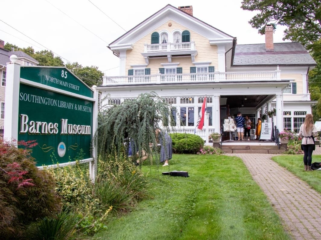 The largest Southington-related award from the Main Street Community Foundation, $6,000, went to the Southington Public Library-Barnes Museum for exterior preservation and restoration of conservatory woodwork.