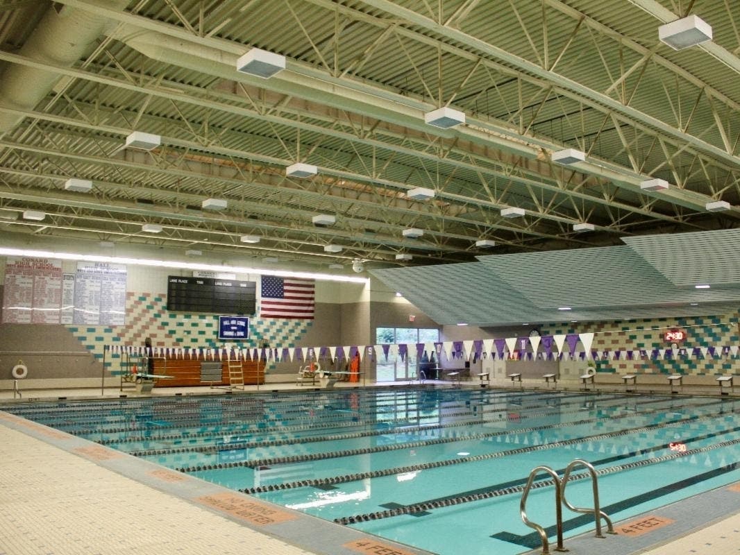 The West Hartford Department of Leisure Services has announced seasonal pool closures and upcoming maintenance at several town recreation facilities, including the Cornerstone Aquatics Center, above.