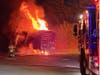 An early-morning tractor-trailer fire in Southington has caused a major traffic backup on Interstate 84 Thursday morning.