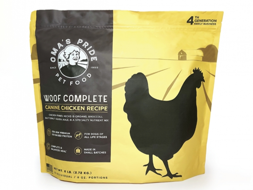 Oma's Pride, located at 308 Arch Road, Avon, said it is recalling some dog food after three dogs fell ill in the state.