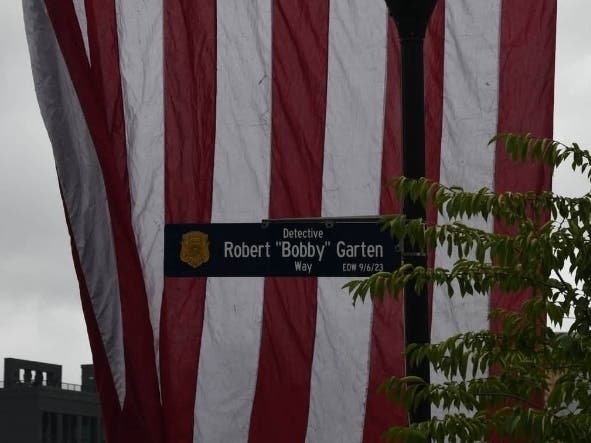 Hartford has named a portion of High Street in honor of Hartford Police Department Det. Robert 'Bobby' Garten, who died in the line of duty in 2023.