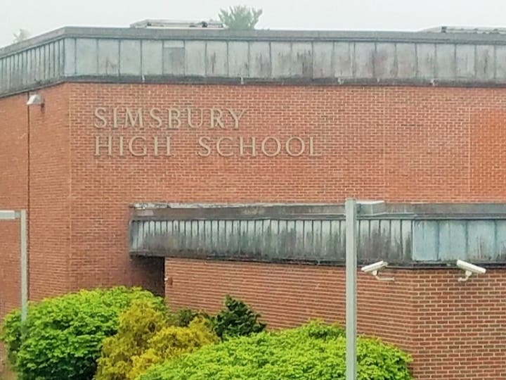 Simsbury High School officials went before the school board last week to report on the school's academic standing and other concerns within the school community.