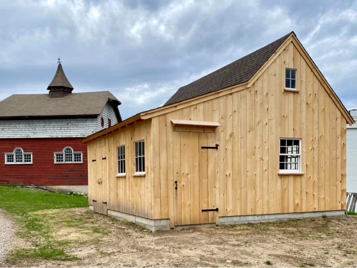 The Simsbury Historical Society has a month that is full of activities and programs on tap for October. Above is the society's blacksmith shop, which is also the home of classes on the subject.
