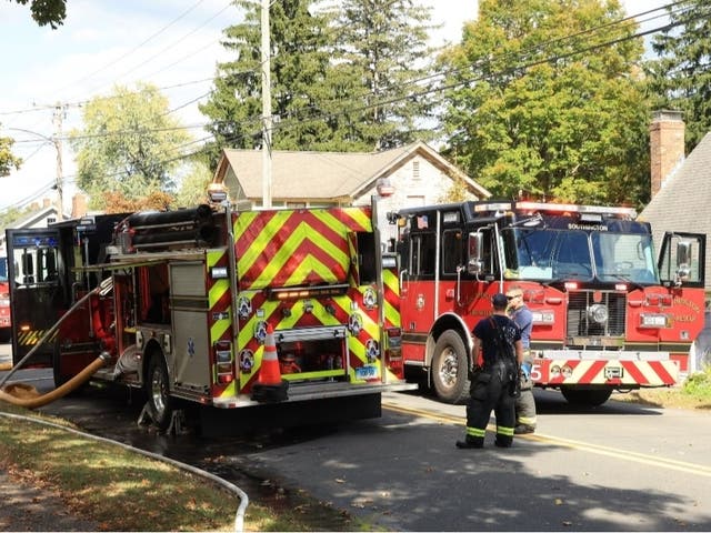 Fire Users Hidden Blaze: Southington Firefighters Battle Fire In Home's Walls: SFD ...