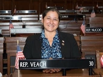 State Rep. Donna Veach, R-Berlin, is seeking another term for the Connecticut House.